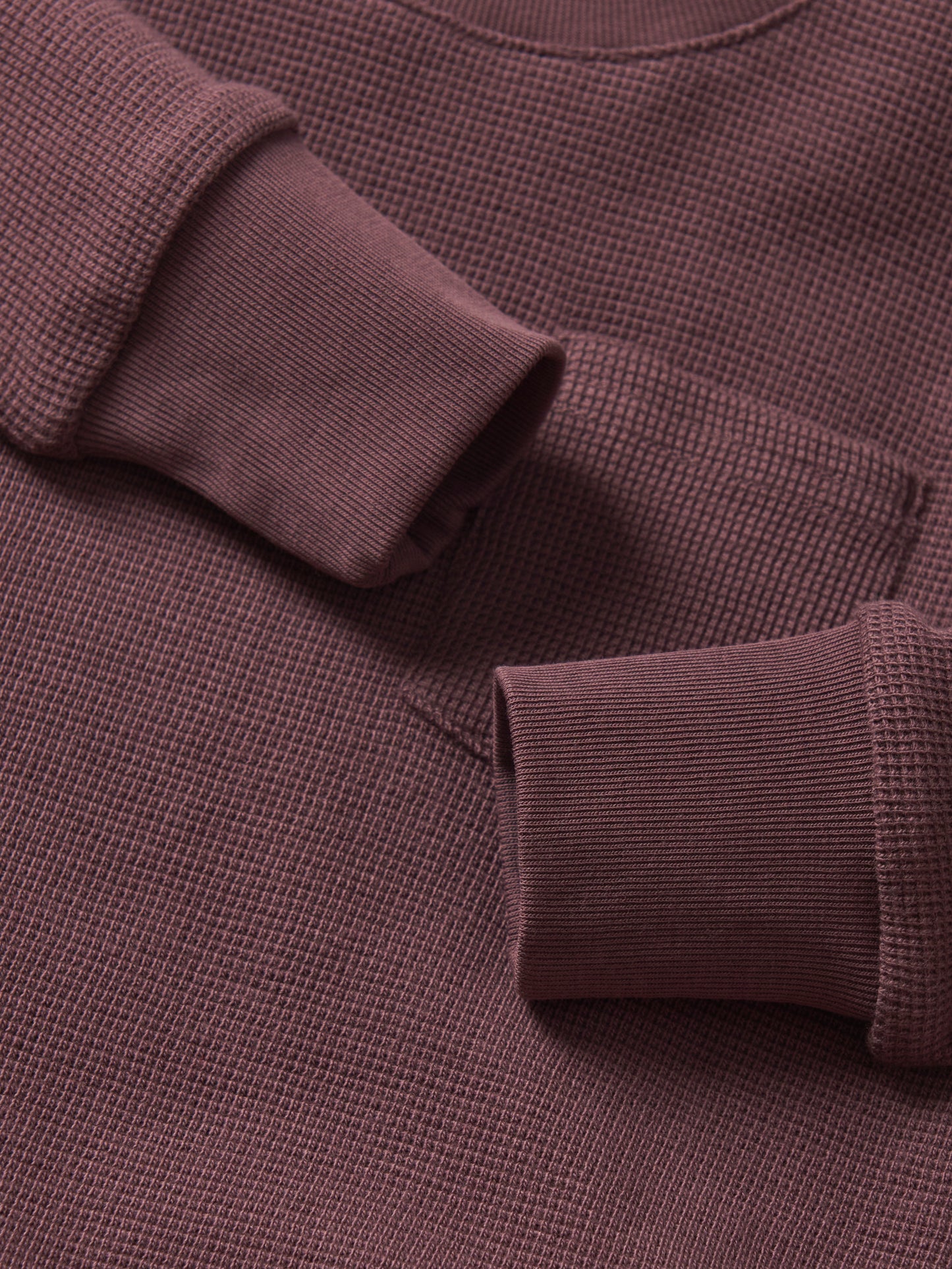 Little Bipsy Waffle Long Sleeve || Huckleberry