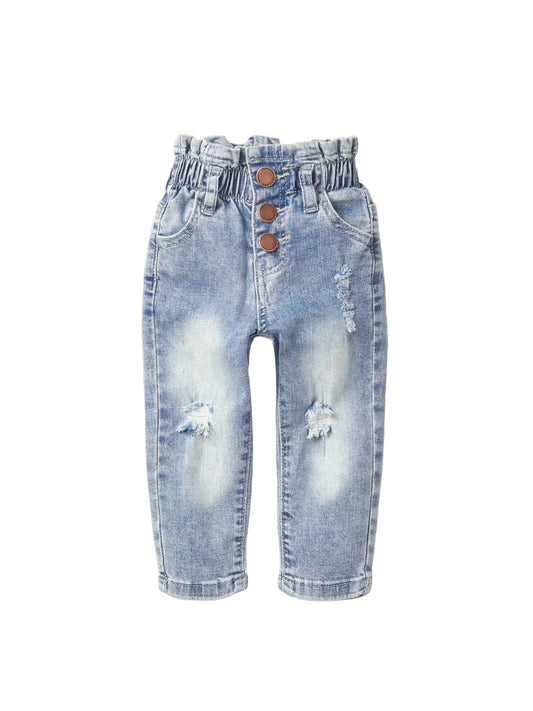 Little Bipsy Paperbag Waist Denim