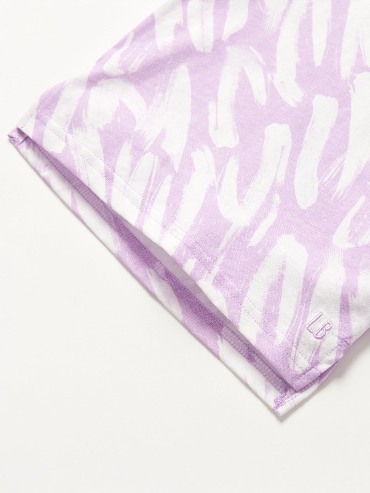 Little Bipsy Brush Stroke Tee || Lavender