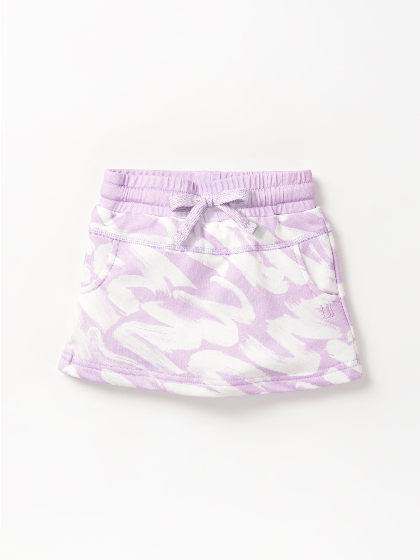 Little Bipsy Brush Stroke Skort || Lavender