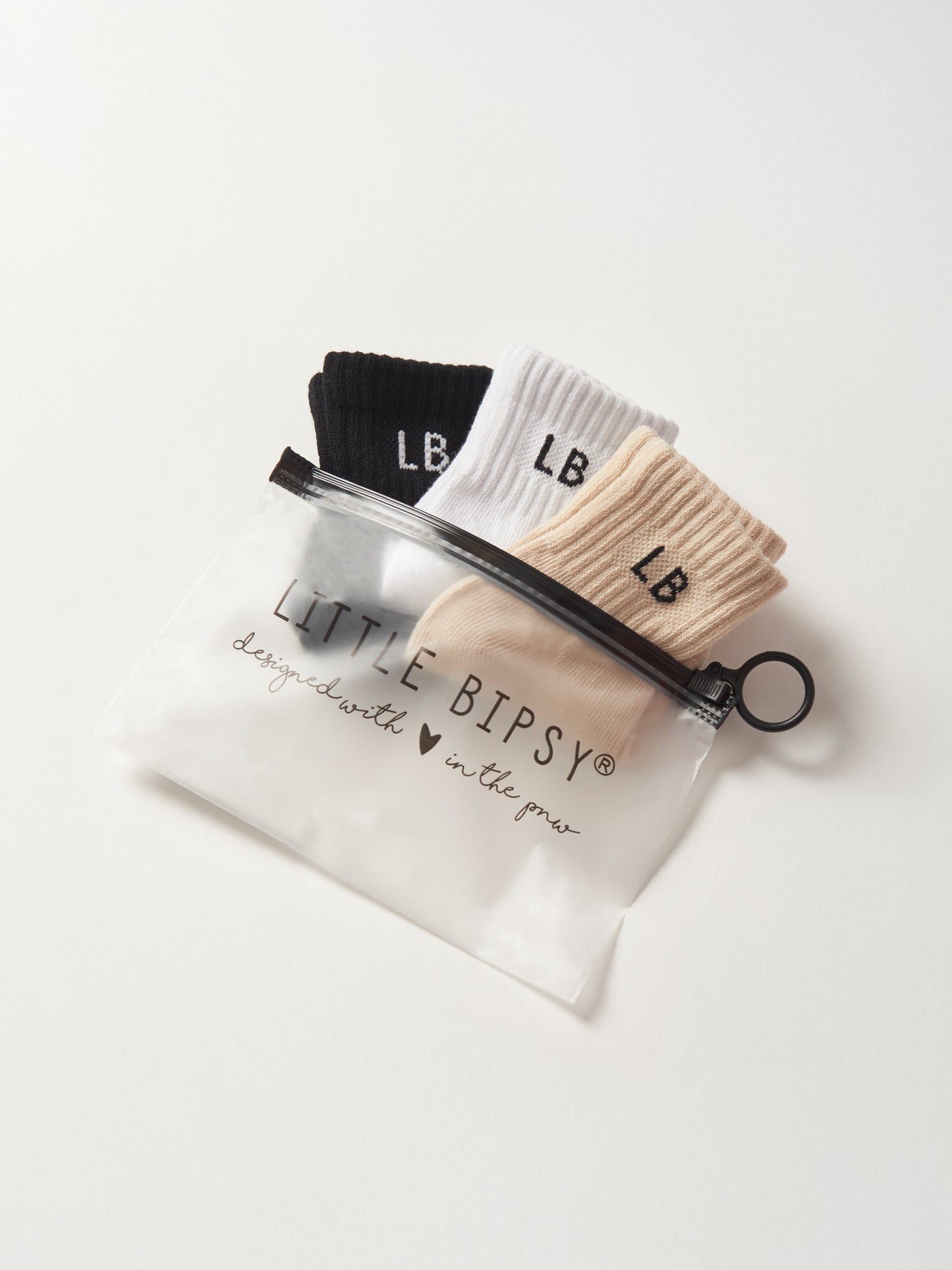 Little Bipsy Socks 3-Pack || Static Mix