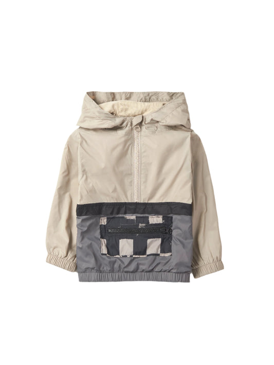 Little Bipsy Check Block Windbreaker