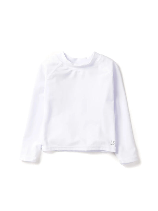 Little Bipsy Rash Guard || White