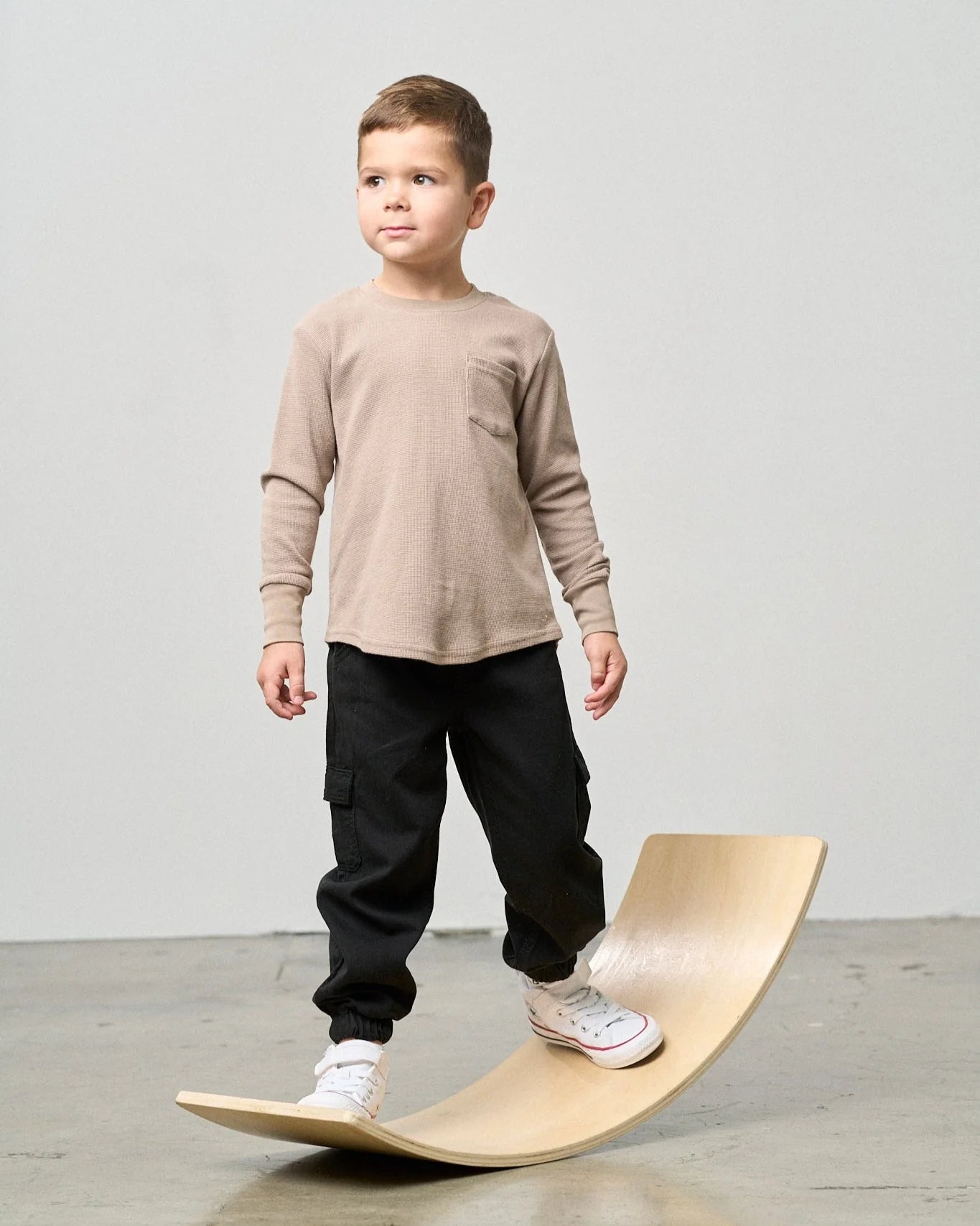 Little Bipsy Cotton Twill Jogger || Black