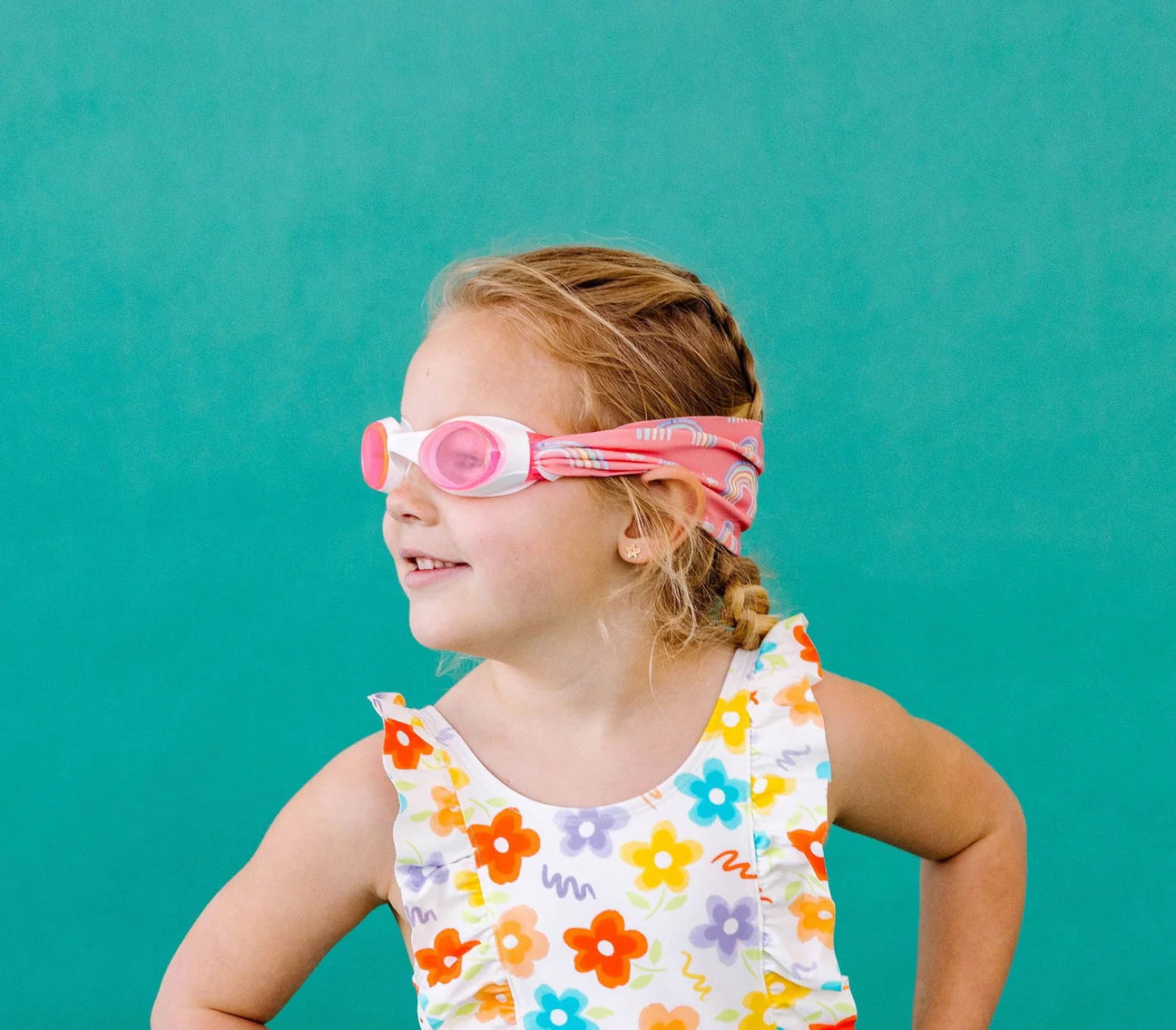 Splash Swim Goggles || Over the Rainbow