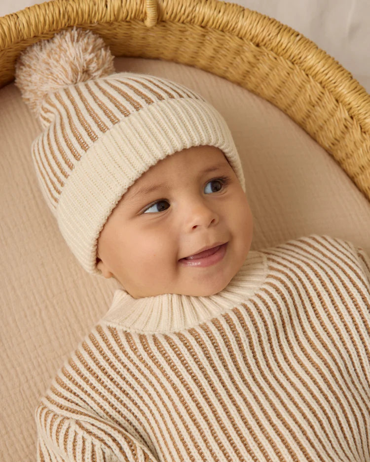Quincy Mae Beanie || Gold