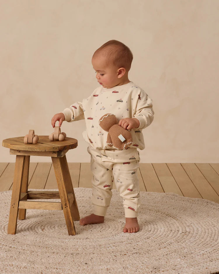 Quincy Mae Relaxed Fleece Sweatpant || Cars