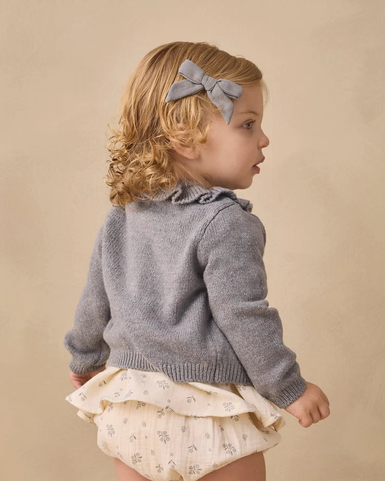 Quincy Mae Bows with Clip, Set of 3 || Mulberry, Slate, + Natural