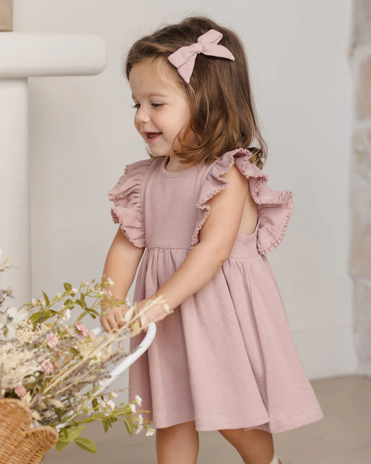 Quincy Mae Bows with Clips Set of 3 || Mauve, Natural, + Sage