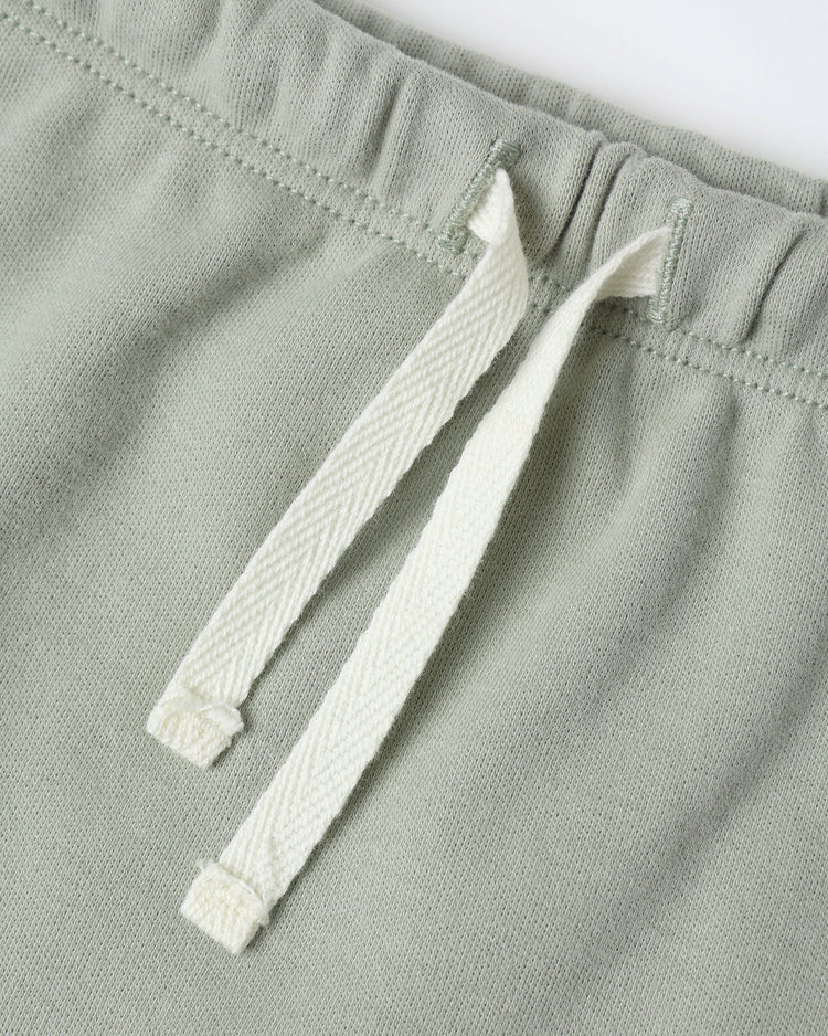 Quincy Mae Wrap Top + Footed Pant Set || Fern