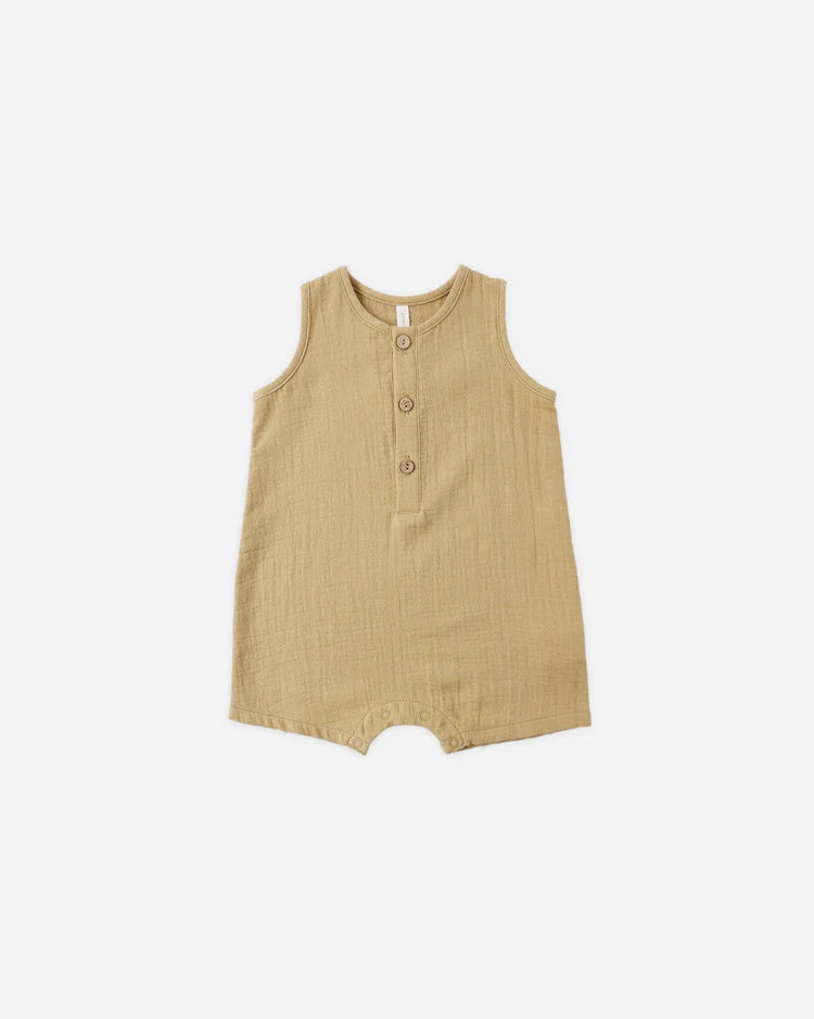 Quincy Mae Jack Romper || Honey