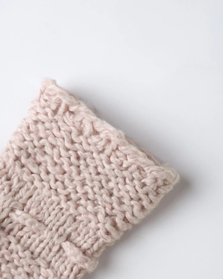 Quincy Mae Knit Booties || Rose Speckle
