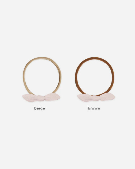 Quincy Mae Little Knot Headband || Lilac