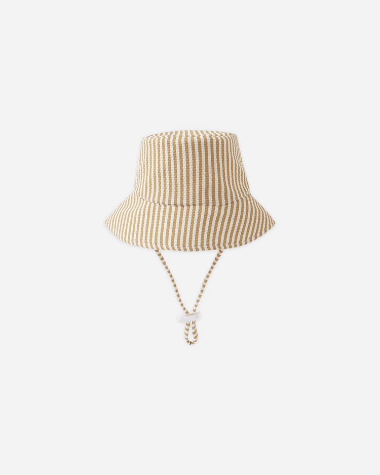 Quincy Mae Bucket Hat || Honey Stripe