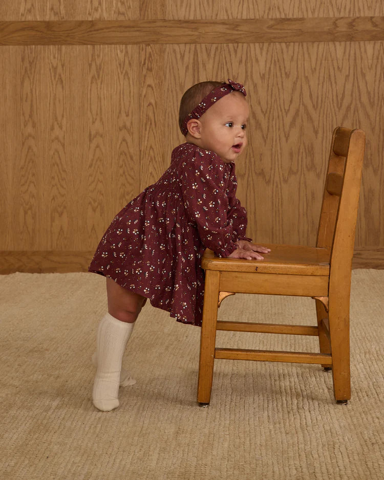 Rylee + Cru Ribbed Socks || Natural, Navy