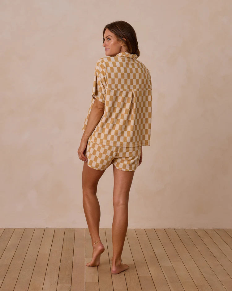 Rylee + Cru Terry Cover-Up Set || Marigold