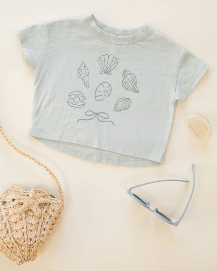 PRE-ORDER Rylee + Cru Boxy Tee || Seashells