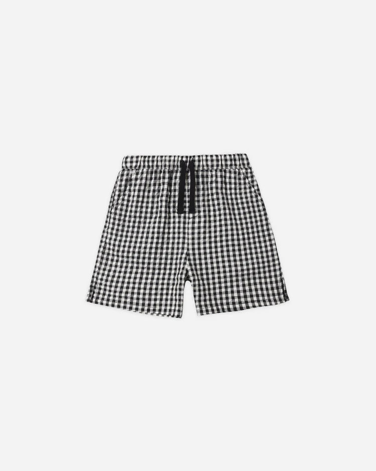 Rylee + Cru Perry Short || Black Check
