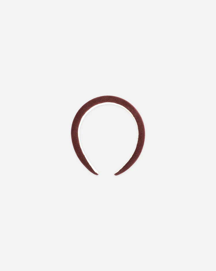Rylee + Cru Padded Headband || Burgundy