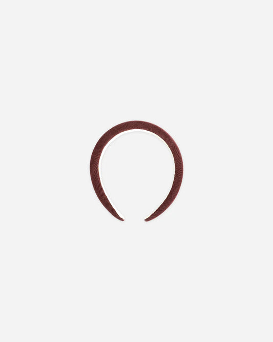 Rylee + Cru Padded Headband || Burgundy