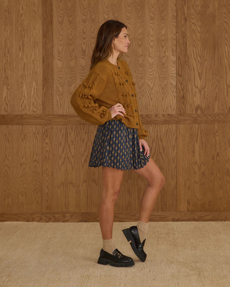 Rylee + Cru Bobble Cardigan || Golden