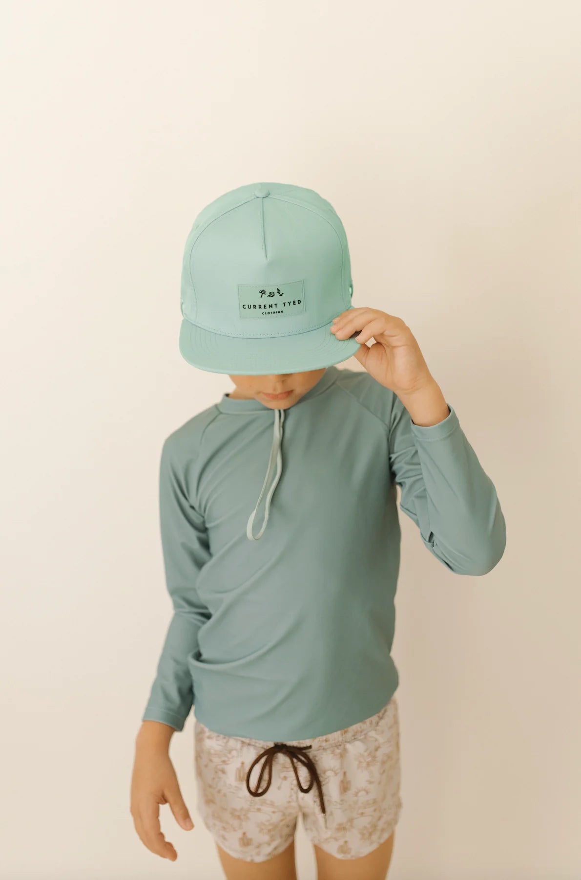 Current Tyed Classic Waterproof Snapback Hat || Mint – Ro Ry