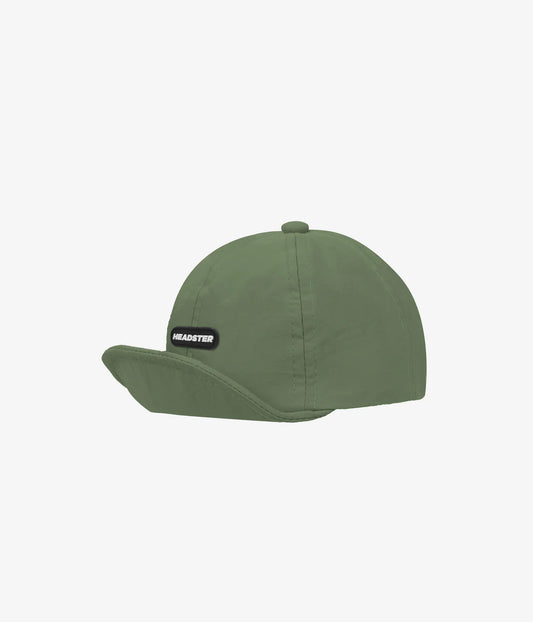 Headster Swish Short Brim Hat || Olive