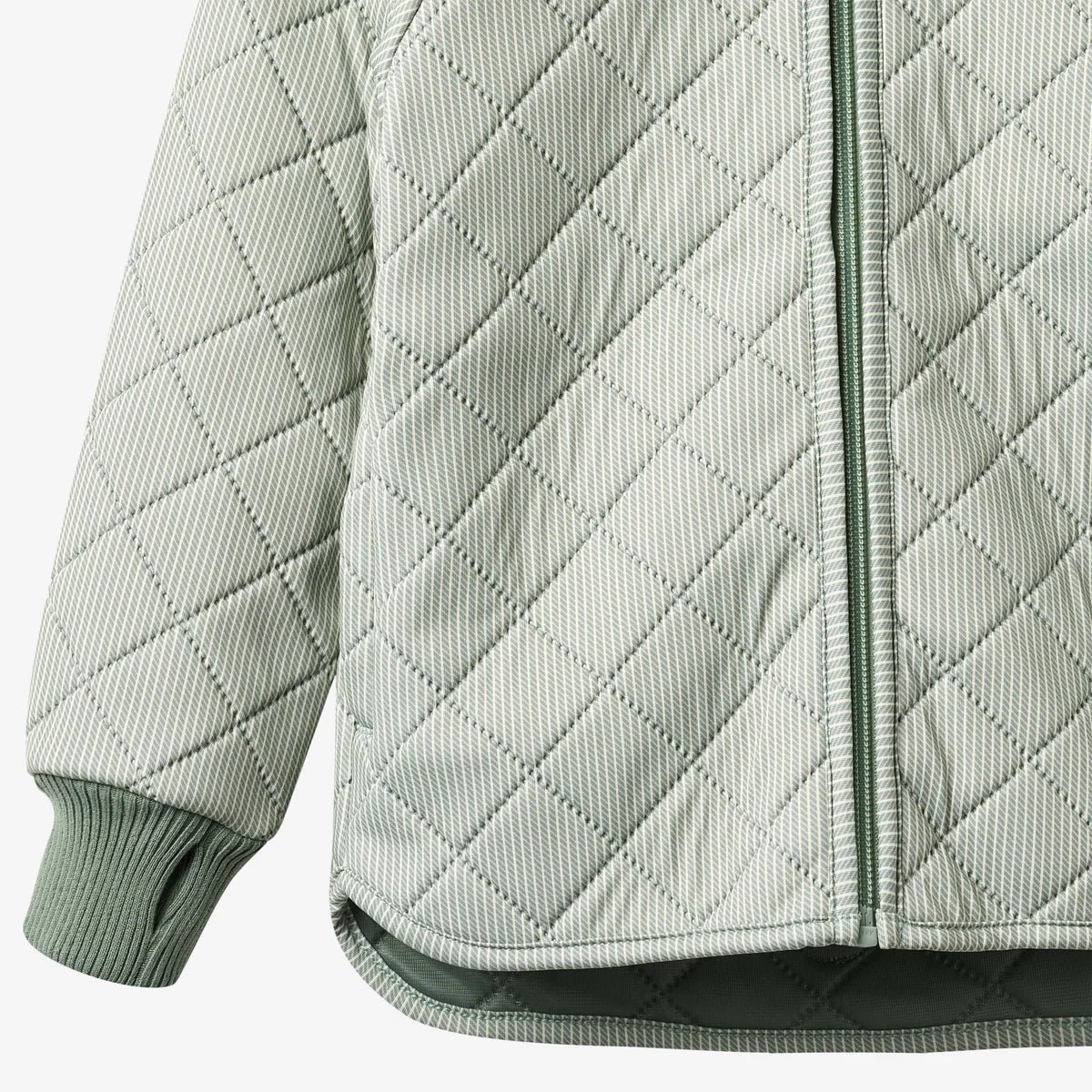 Wheat Kids Thermo Jacket Vando || Green Stripe
