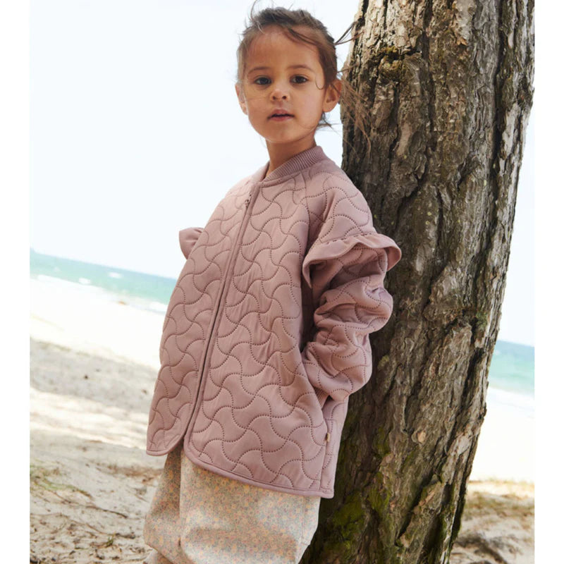 Wheat Kids Thermo Jacket Stjerna || Warm Rose