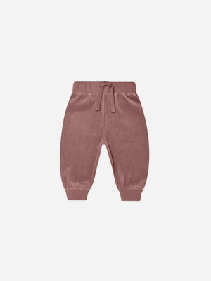 Velour Relaxed Sweatpant|| Fig