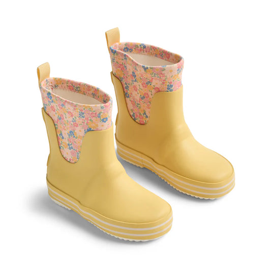 Wheat Kids Rubber Boot Mist || Multi Flowers