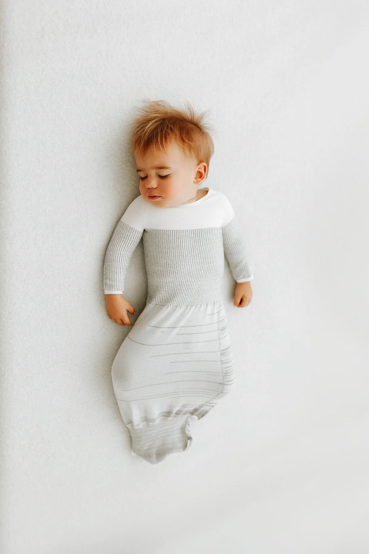 Swaddelini Arms Out Sleep Sack || Grey