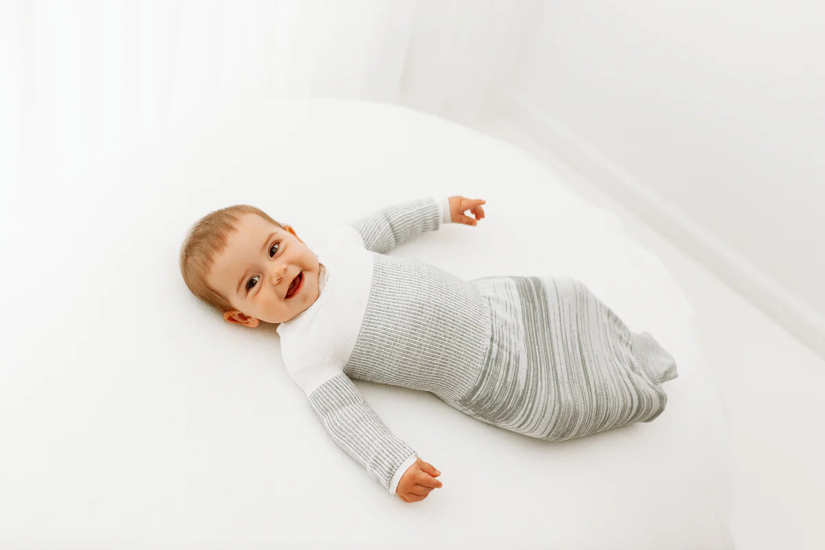Swaddelini Arms Out Sleep Sack || Grey