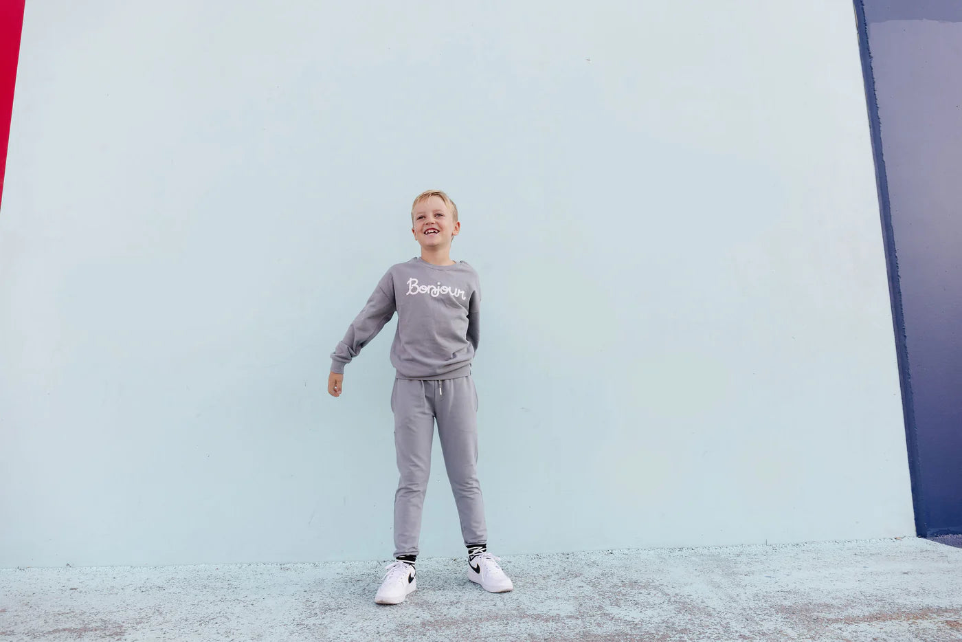Whistle & Flute Bamboo Cuffed Jogger || Grey