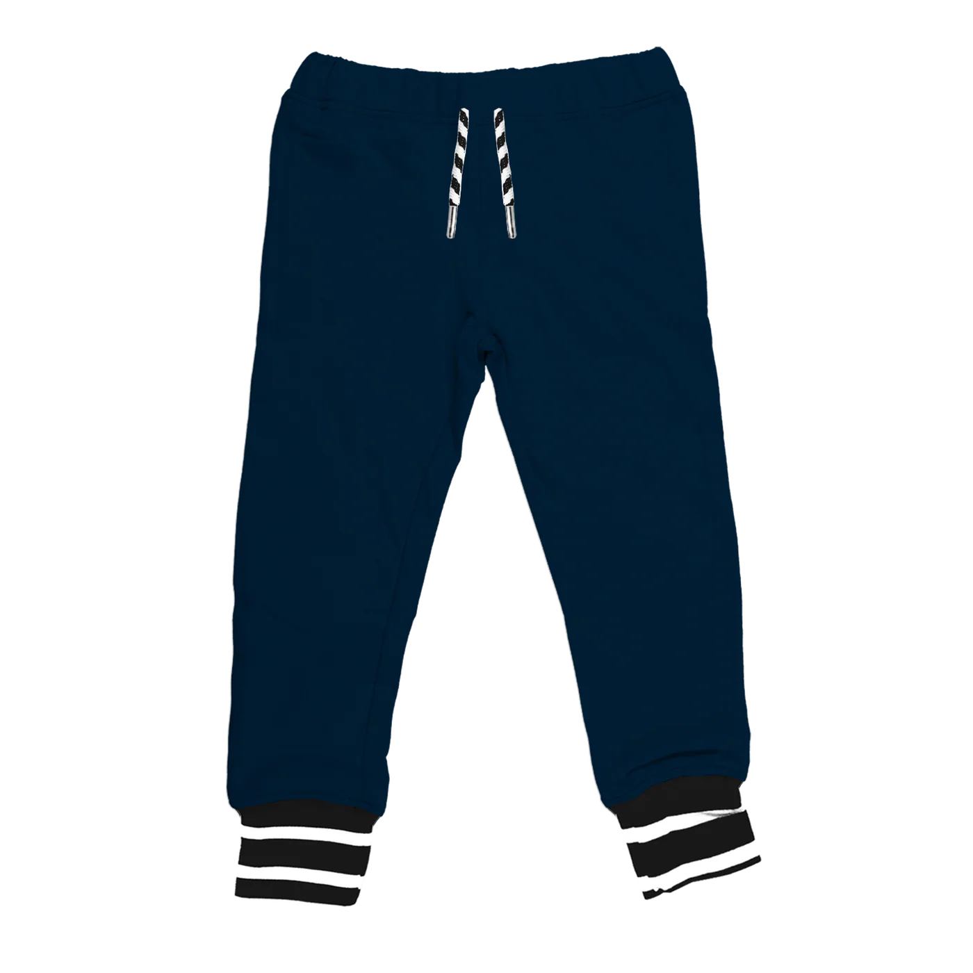 Whistle & Flute Bamboo Cuffed Jogger || Navy