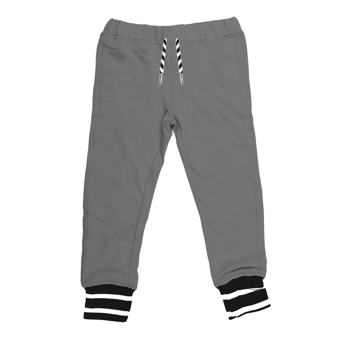 Whistle & Flute Bamboo Cuffed Jogger || Grey