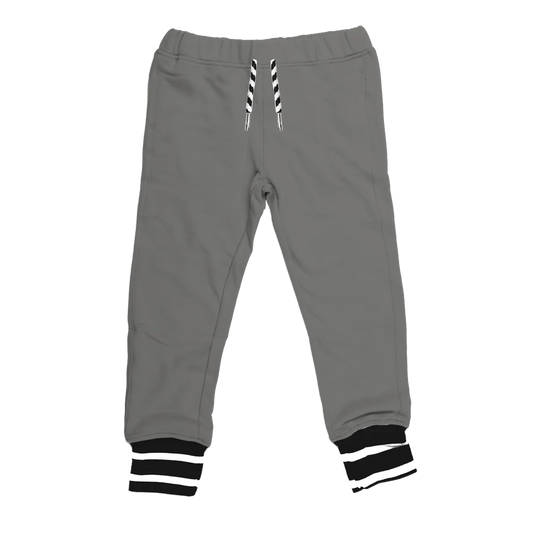 Whistle & Flute Bamboo Cuffed Jogger || Grey