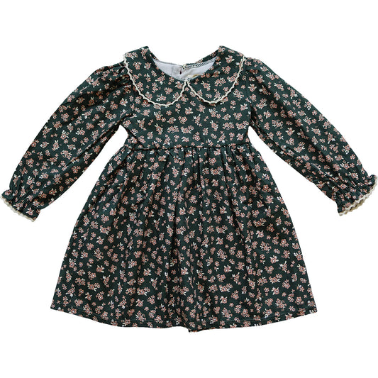 Mebie Baby Olive Bloom Dress