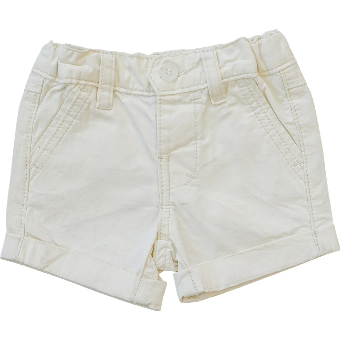 Mebie Baby Cream Chino Shorts