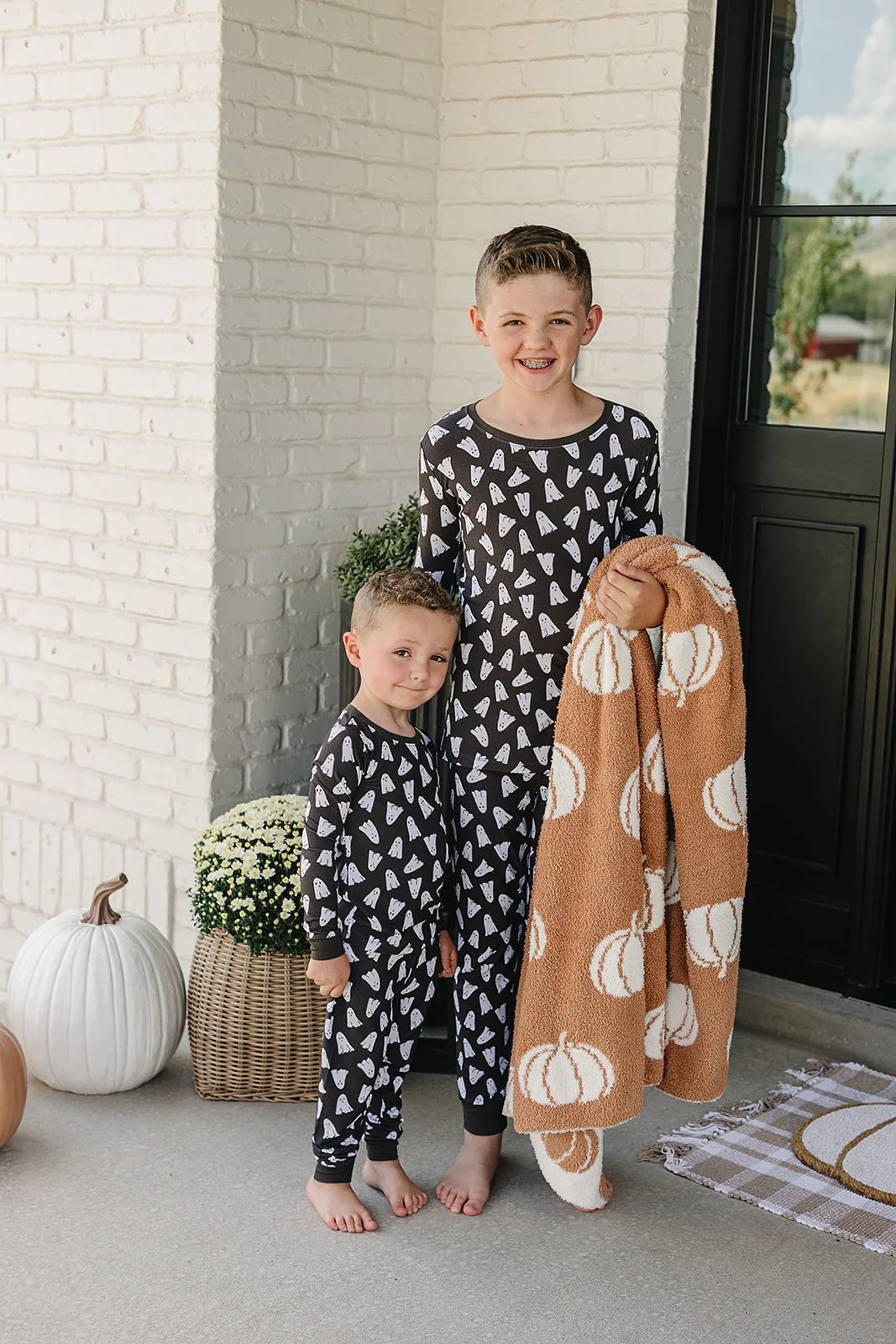 Mebie Baby Bamboo Cozy Set || Spooky