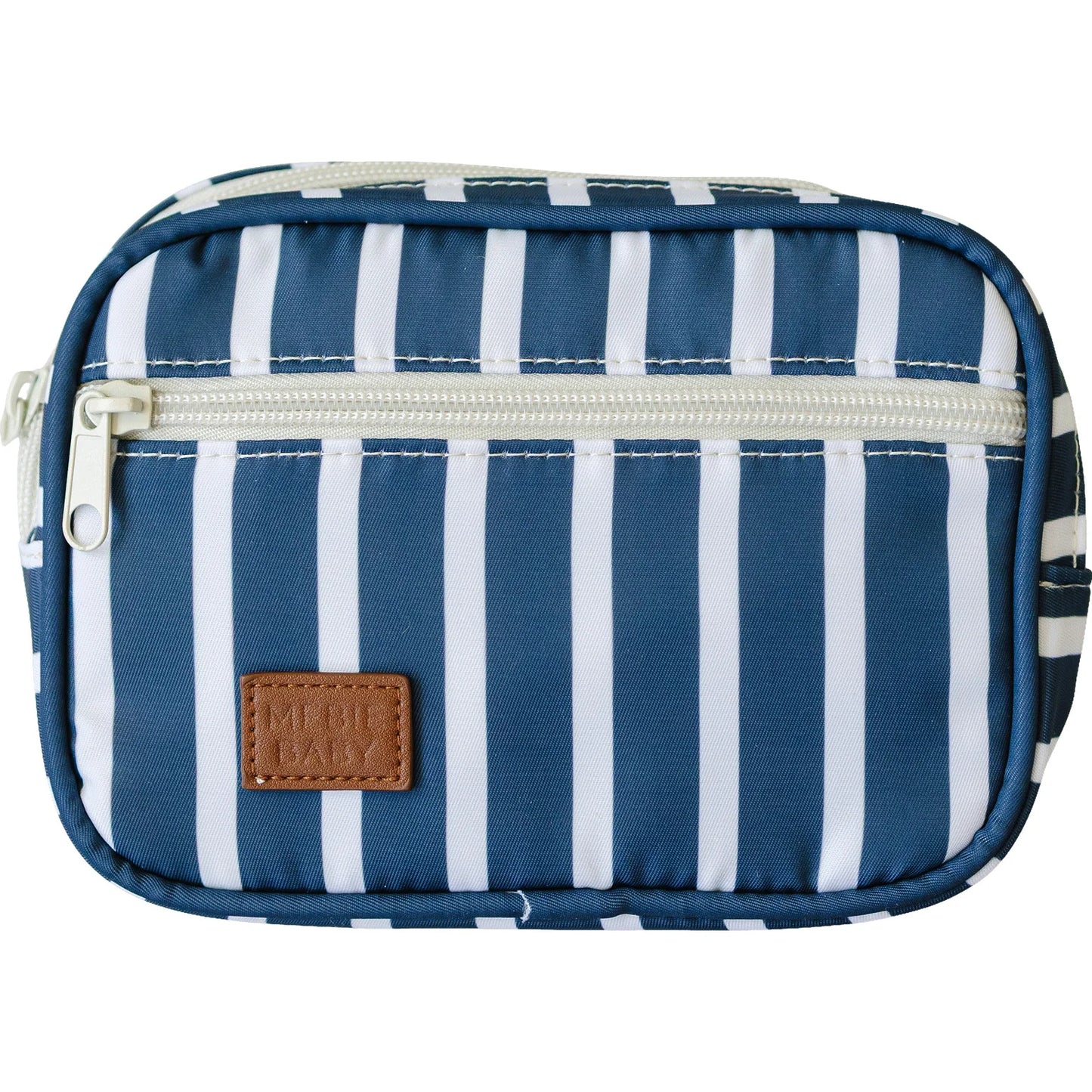 Mebie Baby Mini Fanny Pack || Navy Stripe