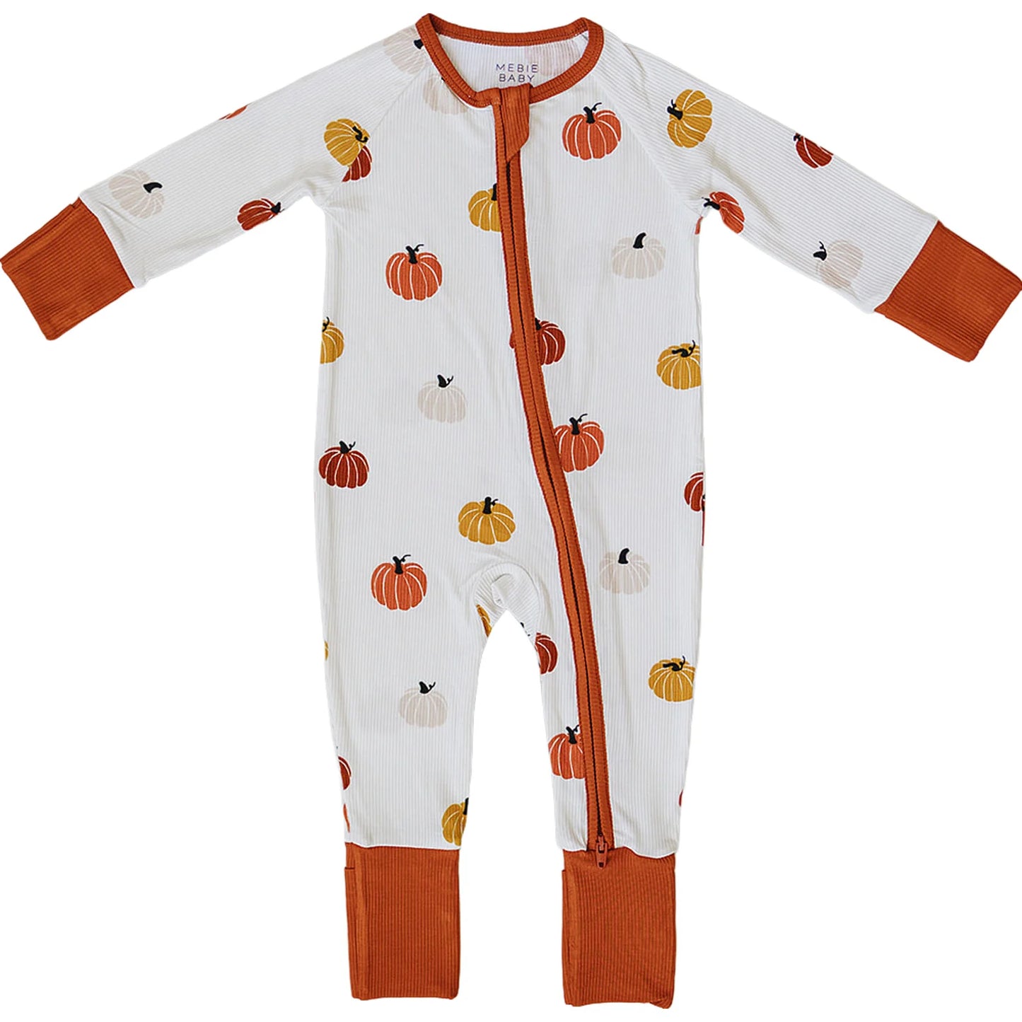 Mebie Baby Bamboo Zipper || Harvest