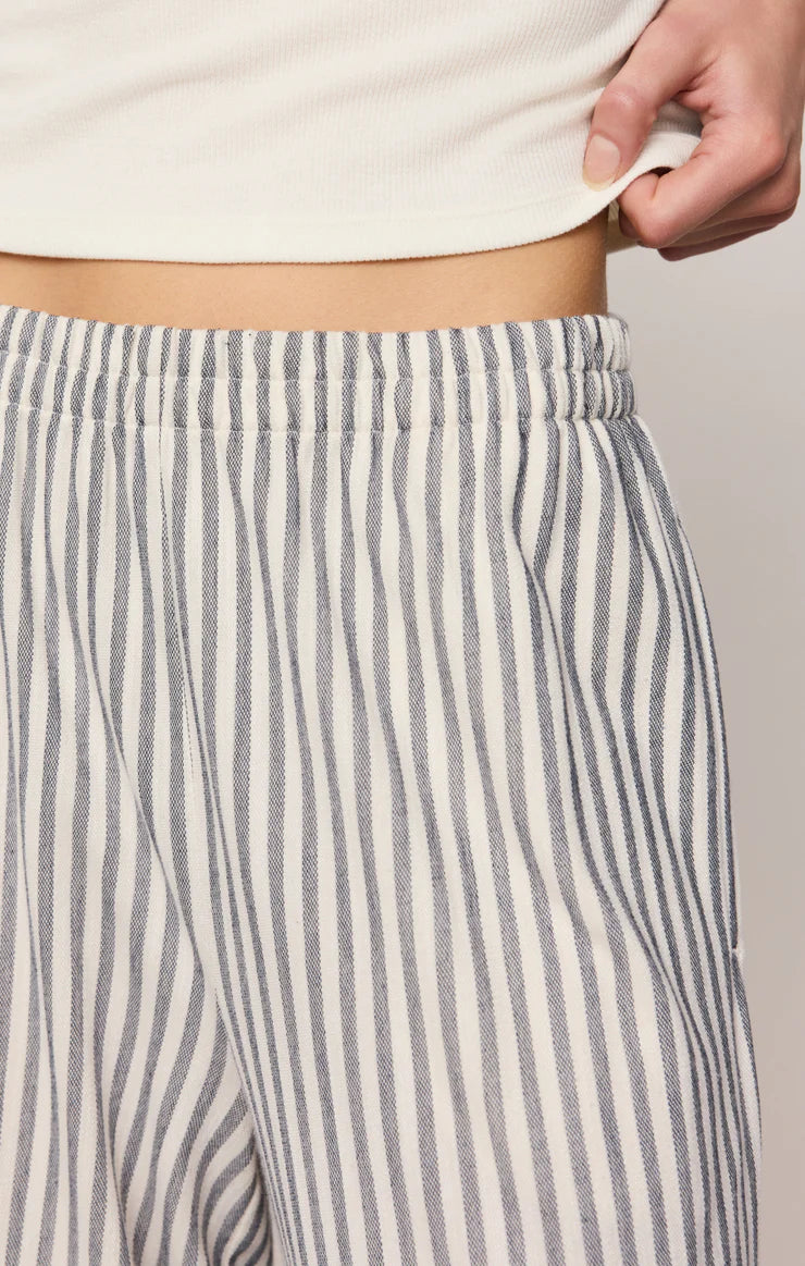 Z SUPPLY Scout Knit Striped Pant || Eclipse