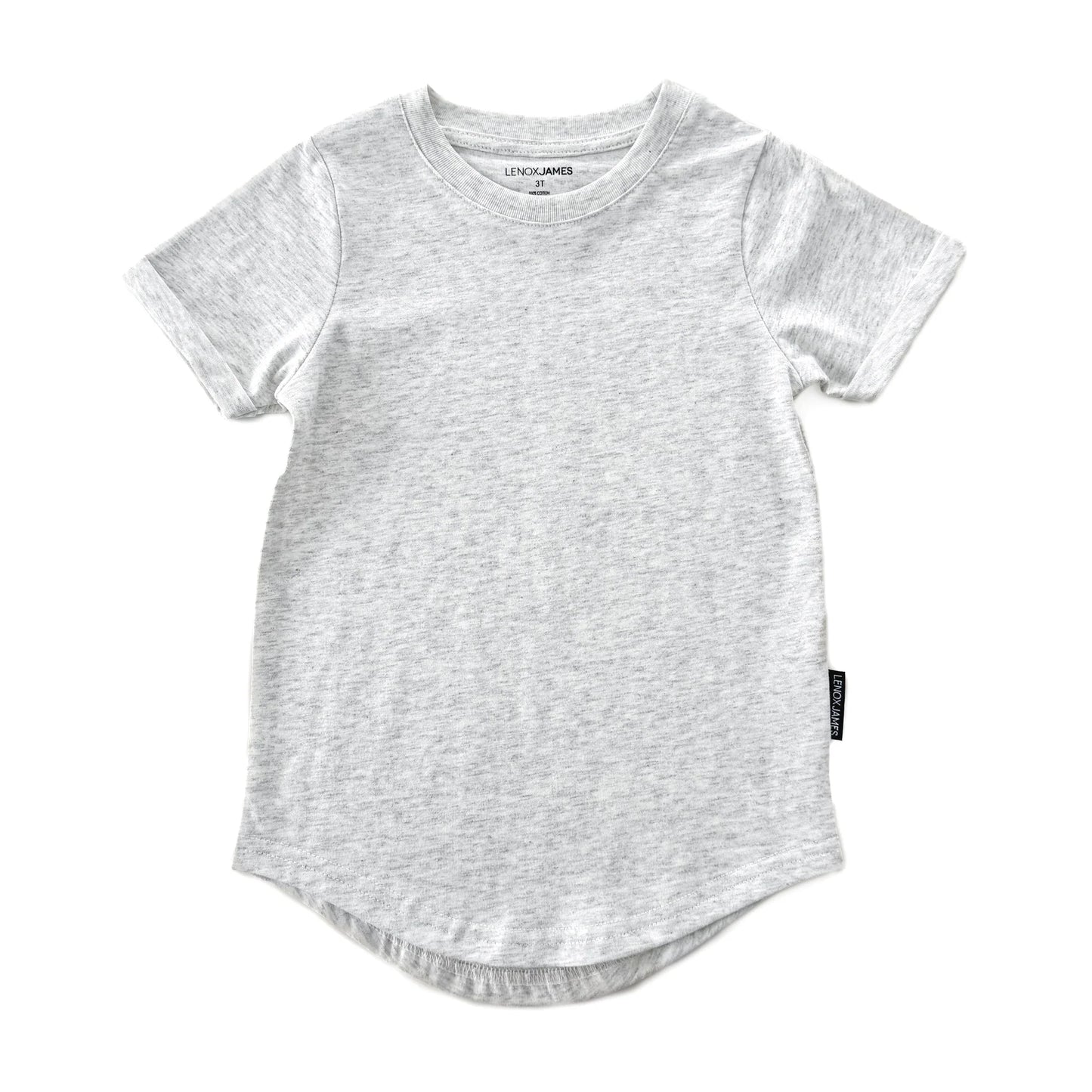 Lenox James Basic Tee || Ash