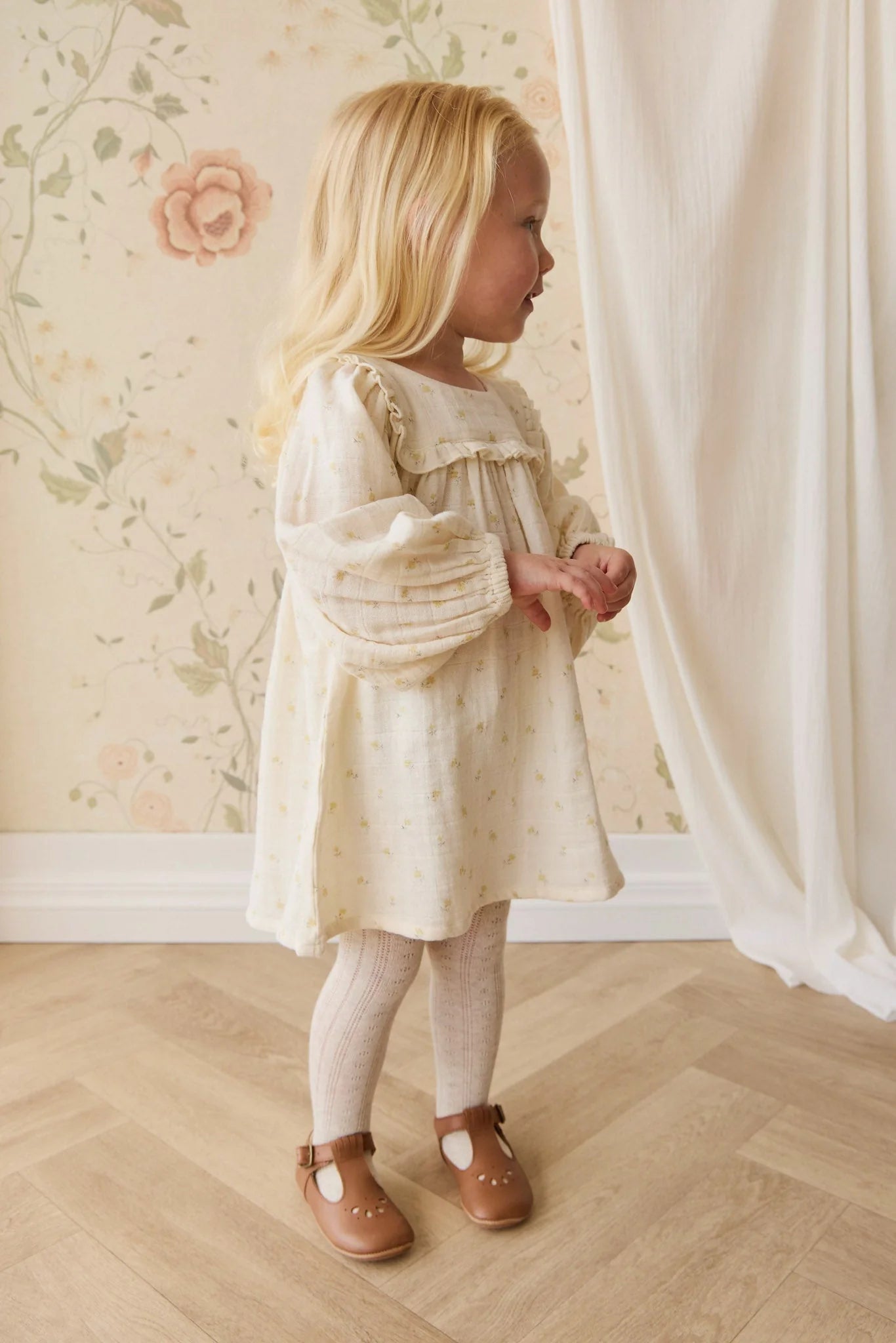 Jamie Kay Organic Cotton Amira Dress || Vintage Ditsy