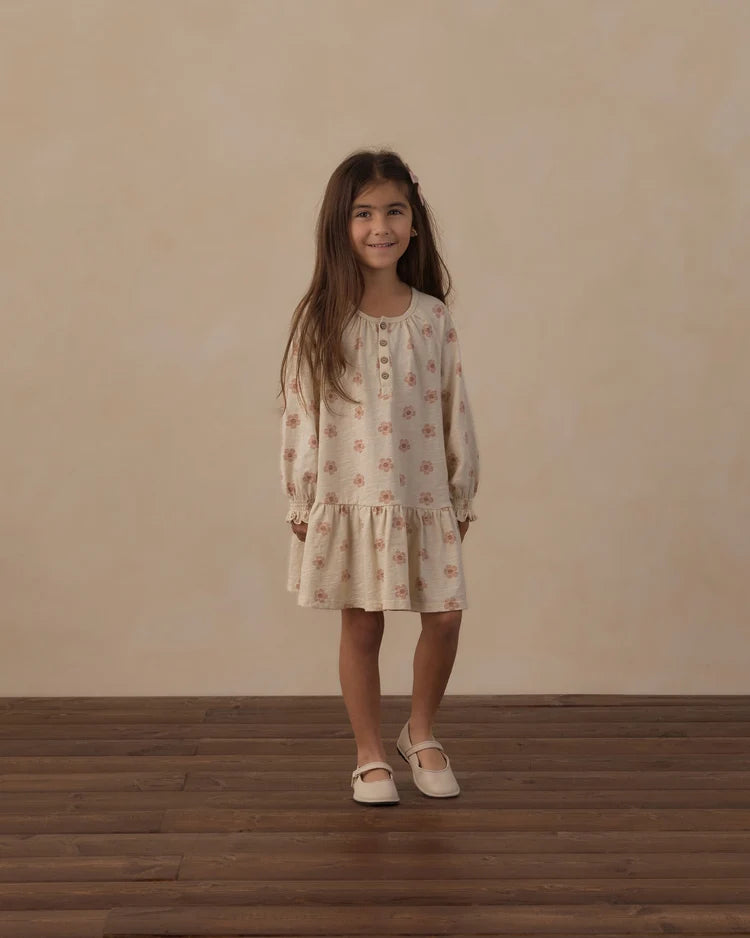 Rylee + Cru Swing Dress || Pink Daisies