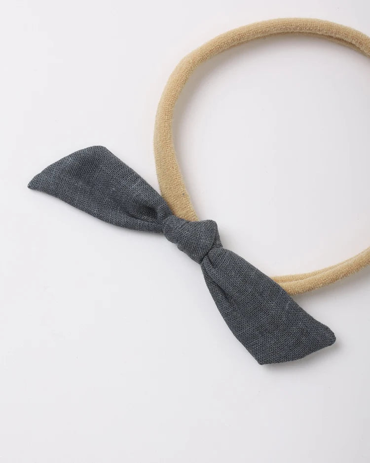 Quincy Mae Little Knot Headband || Midnight
