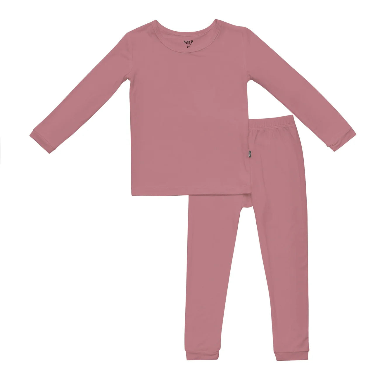 Kyte Baby Long Sleeve Toddler Pajamas - Dusty Rose Kyte Baby Long Sleeve Toddler Pajamas - Dusty Rose