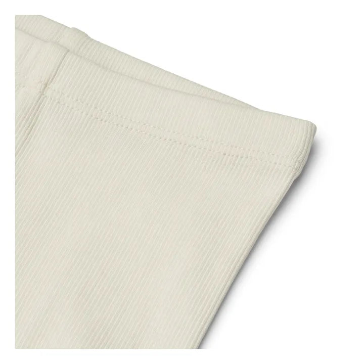 Wheat Kids Rib Shorts Sine || Ivory