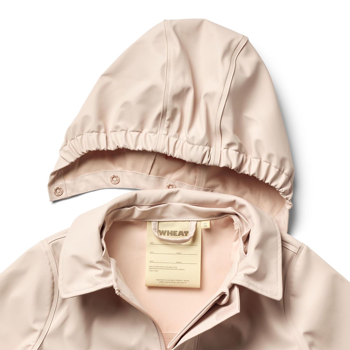 Wheat Kids Finley Long Rain Jacket || Soft Lavender